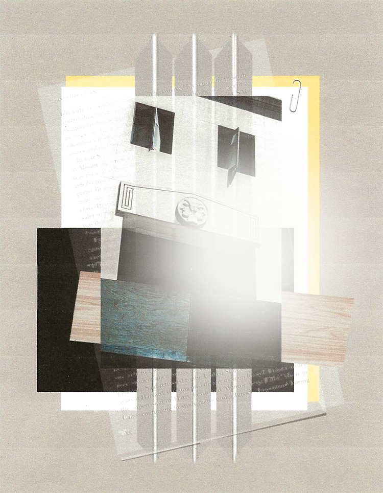 Work by the artist Claudia Weber that belongs to the long-term project Circumambulate_