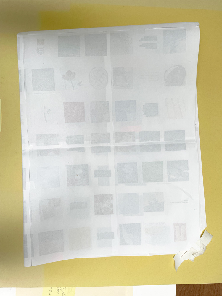 Work by the artist Claudia Weber that belongs to the long-term project Circumambulate_