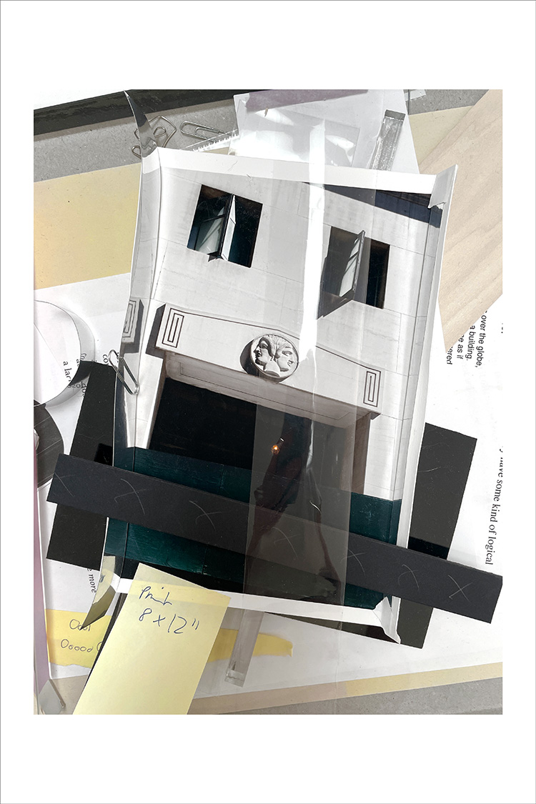 Work by the artist Claudia Weber that belongs to the long-term project Circumambulate_